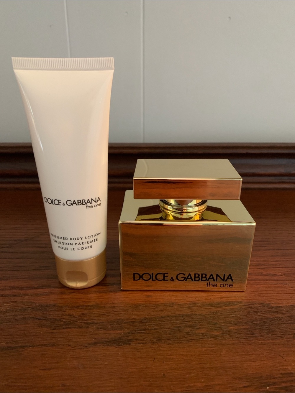Dolce & Gabbana The One Gold Fragrance and lotion